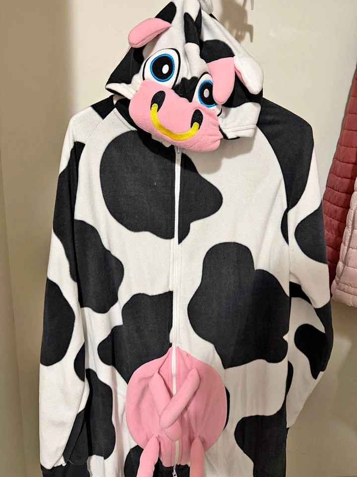 Cow Costume / Onesie – Worn Once Only!