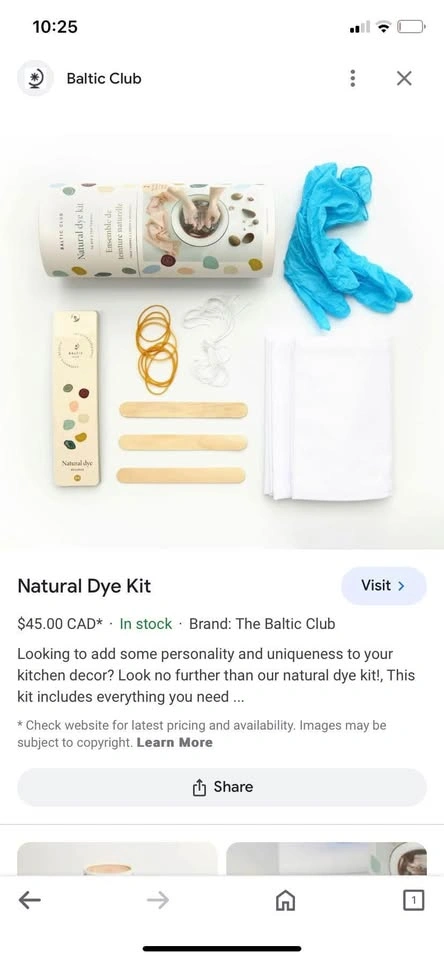 Natural Dye Kit 🌸🥑 - photo 3