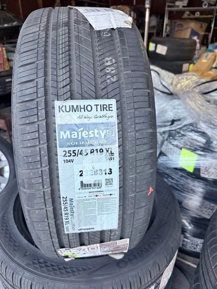 Pay Now 🔥100$🔥255/45R19 104V XL KUMHO MAJESTY 9 TA 91 SOLUS A/S