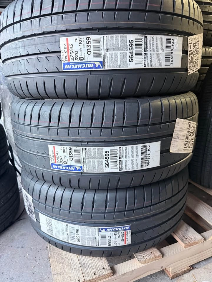 🔥700$🔥 4 Michelin Pilot Sport EV Tires 275/45R20 110Y XL - photo 2