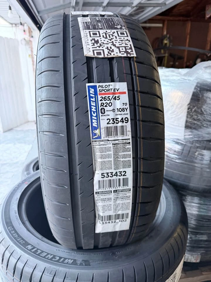 Pay Now 🔥600$🔥 New🔥 Michelin Pilot Sport EV tires265/45R20 - photo 2