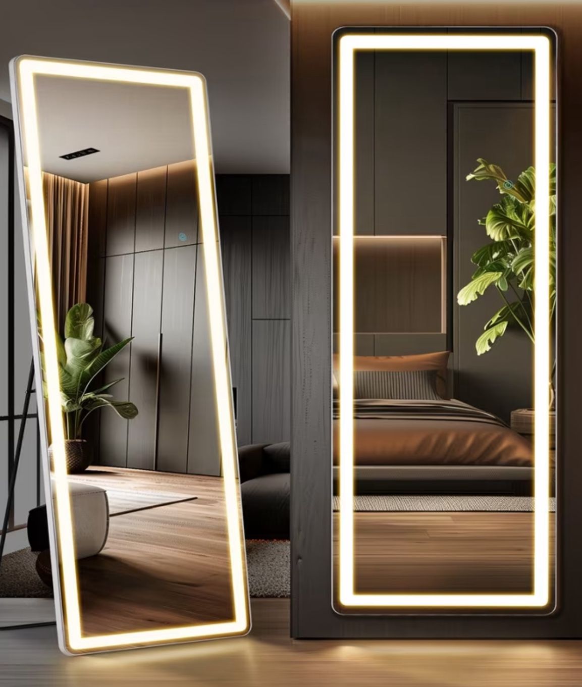 Full Length LED Mirror 71"x26" – Bright, Modern & Stylish