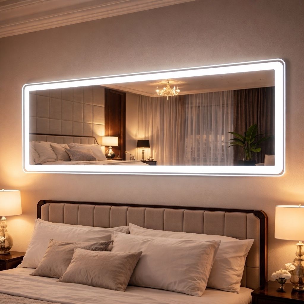 LED Full Length Mirror 64” x 21” with Lights - photo 3