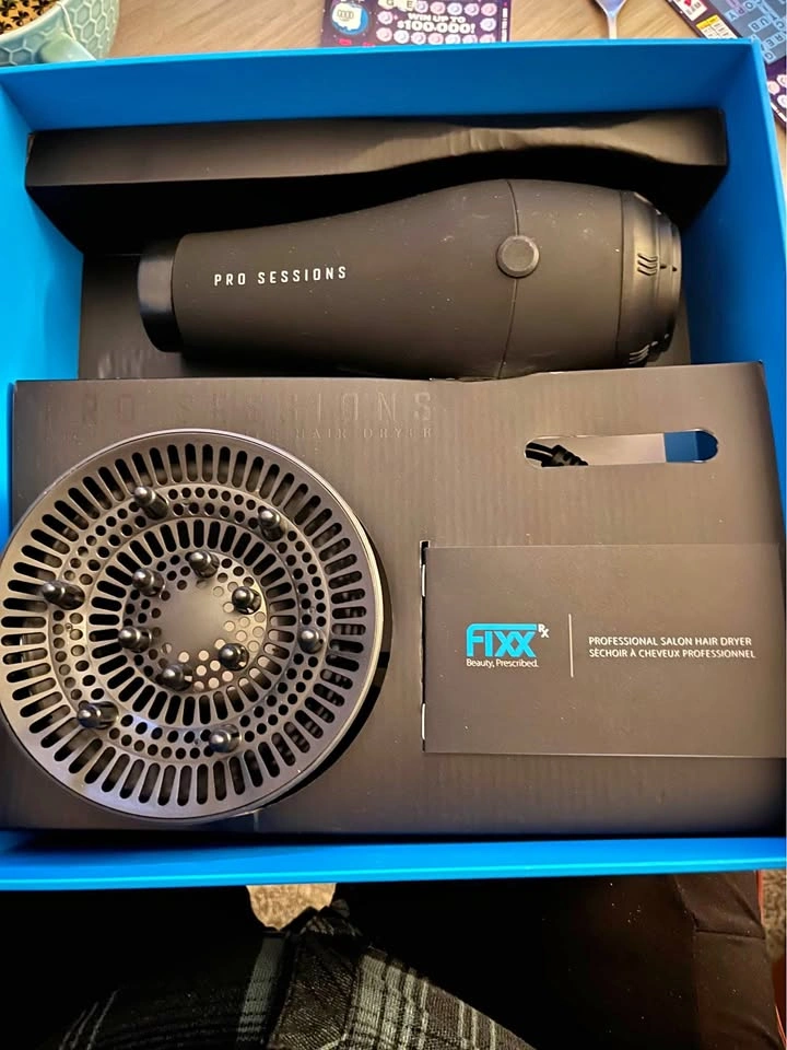 Pro Sessions FIXX Professional Hair Dryer with Diffuser
