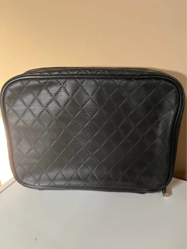 Sephora Black Quilted Toiletry Bag - photo 2