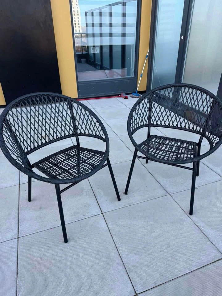 Balcony/Patio Chairs - Great Condition ($45 Each) - photo 4