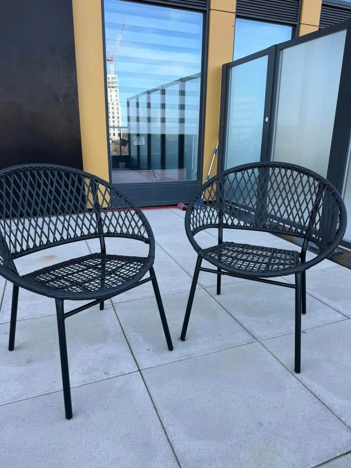 Balcony/Patio Chairs - Great Condition ($45 Each) - photo 5