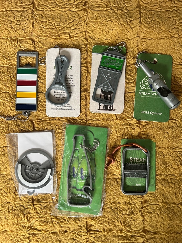 Steam Whistle Bottle Opener Collection