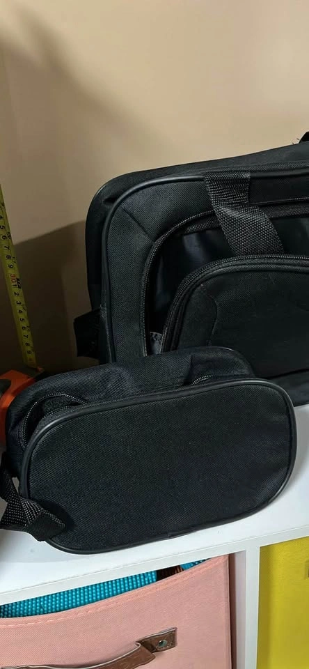 Black Travel Bag with Small Pouch - photo 4