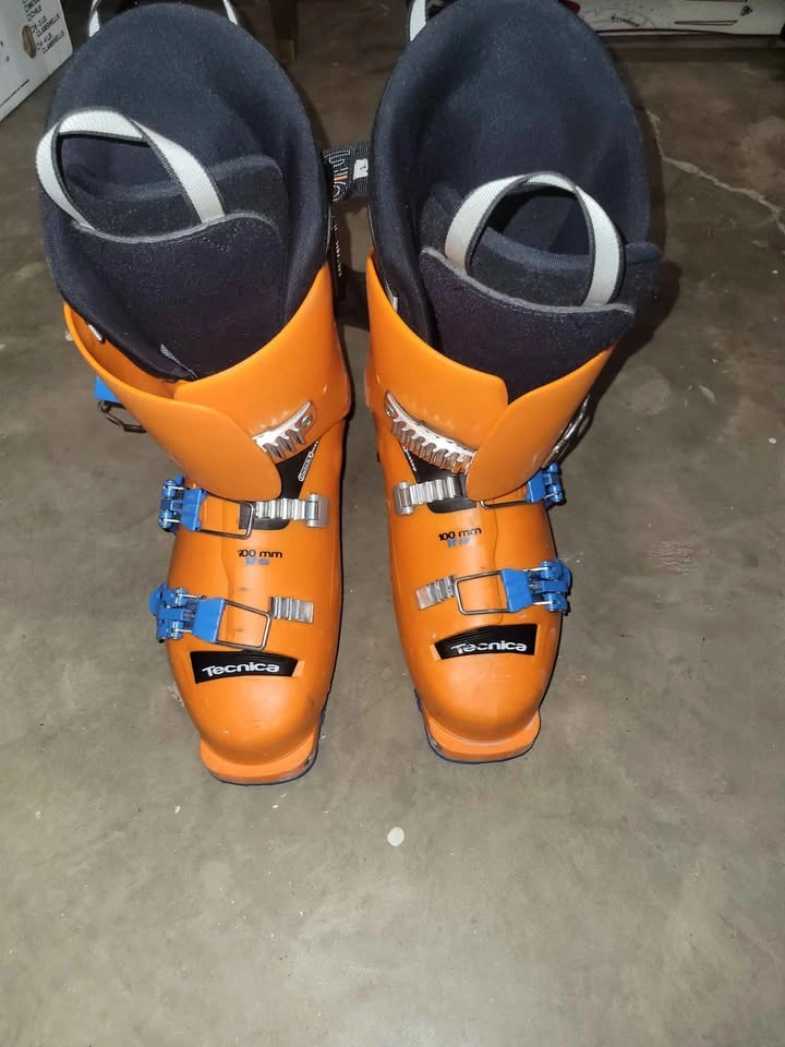 Technica backcountry skiing boots.