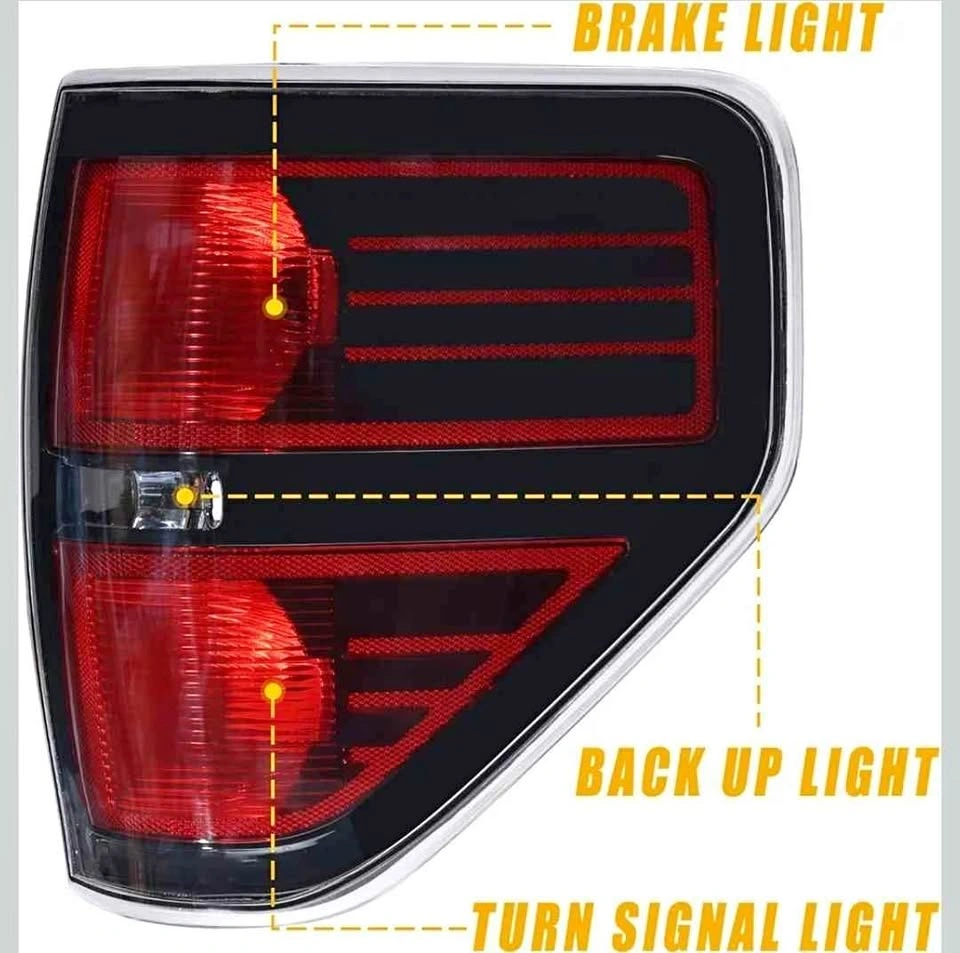 🔥 Ford F150 Tail Light (Passenger Side) | Brand New (fits 2009-2