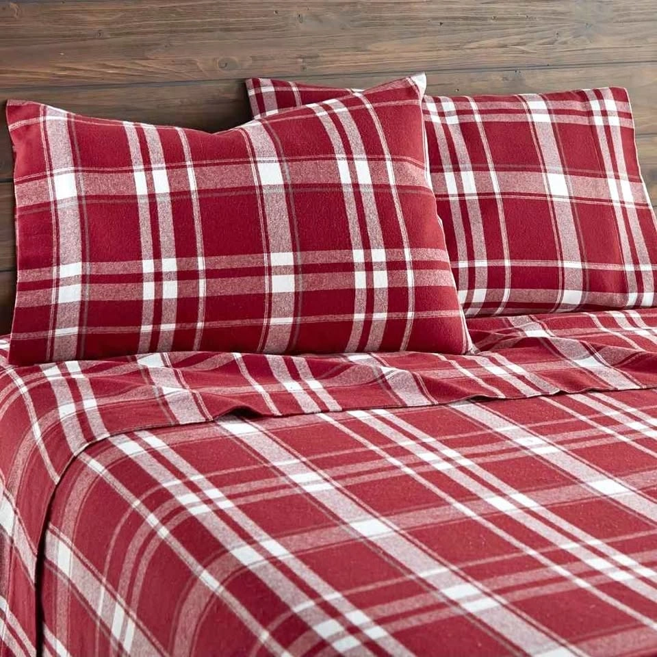 Organic Cotton Flannel Sheet Set (Twin) | Brand New
