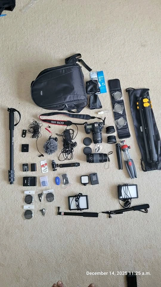 Canon 80D Full Creator Kit