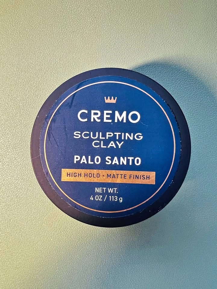 Cremo Sculpting Clay Palo Santo High Hold Matte Finish 4 oz