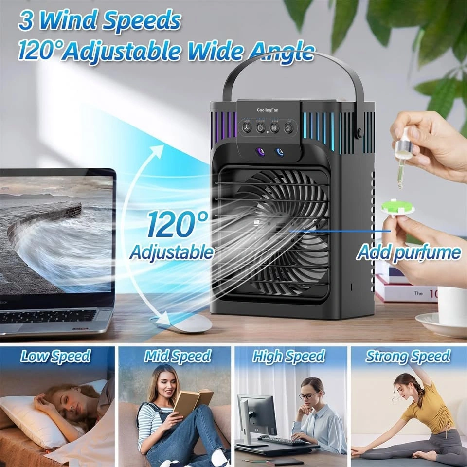 4-in-1 Portable Evaporative Air Cooler w Remote - photo 3