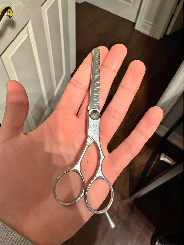 COMBO barber thinning blending shears and shears