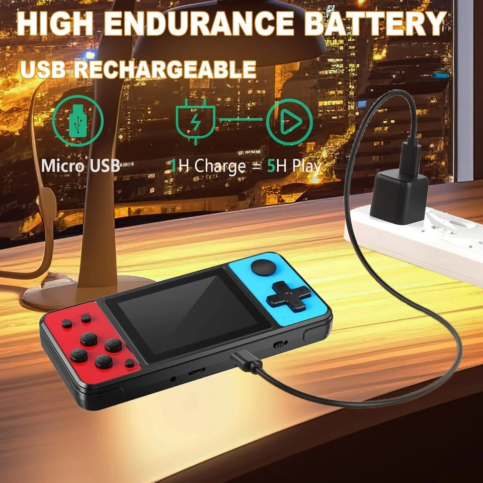 KAVOYI 32 Bit Handheld Games for Kids, 3.0" IPS Screen - photo 5