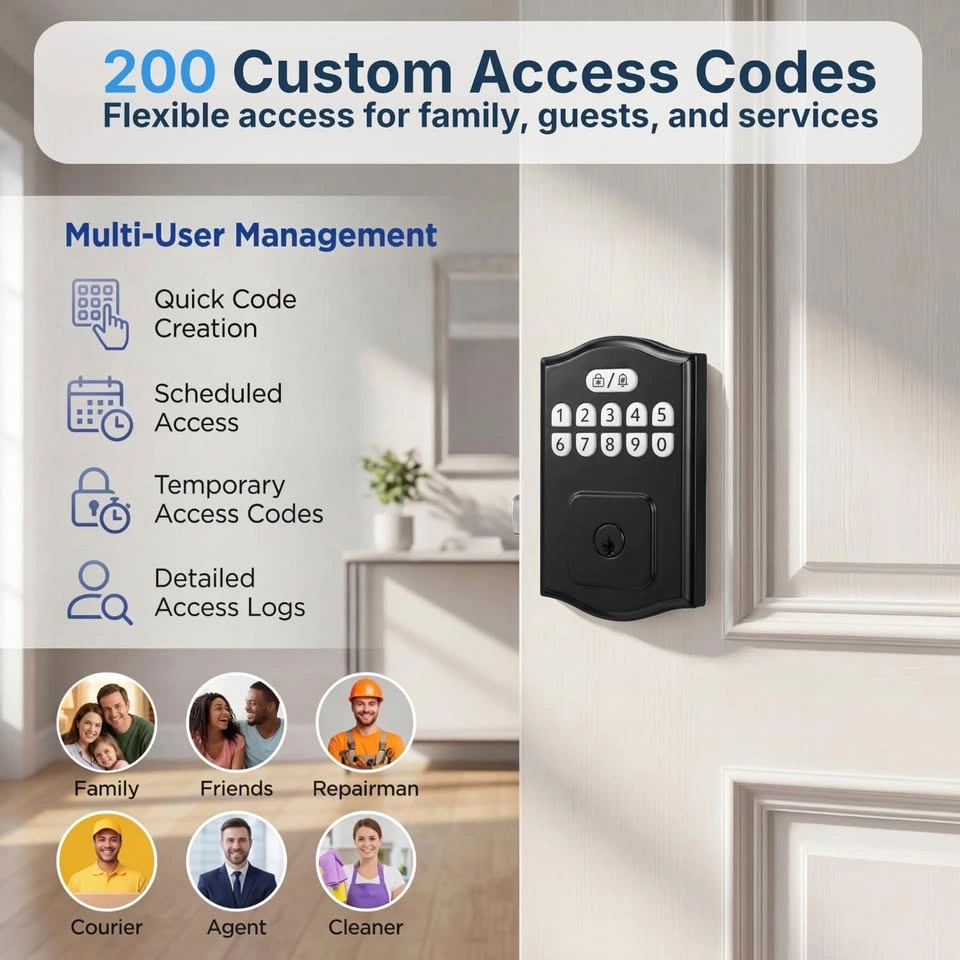 RUIKANG POWER Keyless Entry Door Lock - photo 3