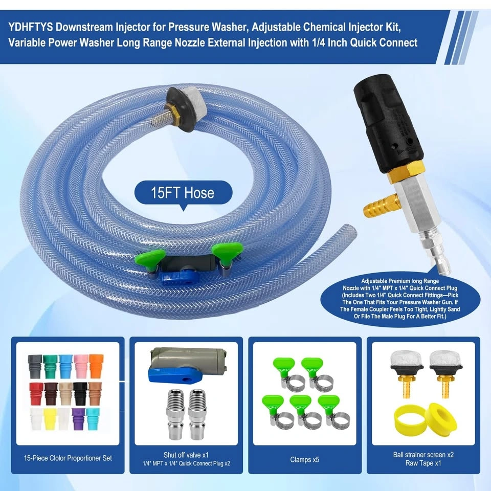 Adjustable Long Range Downstream Injection Nozzle Kit - photo 2