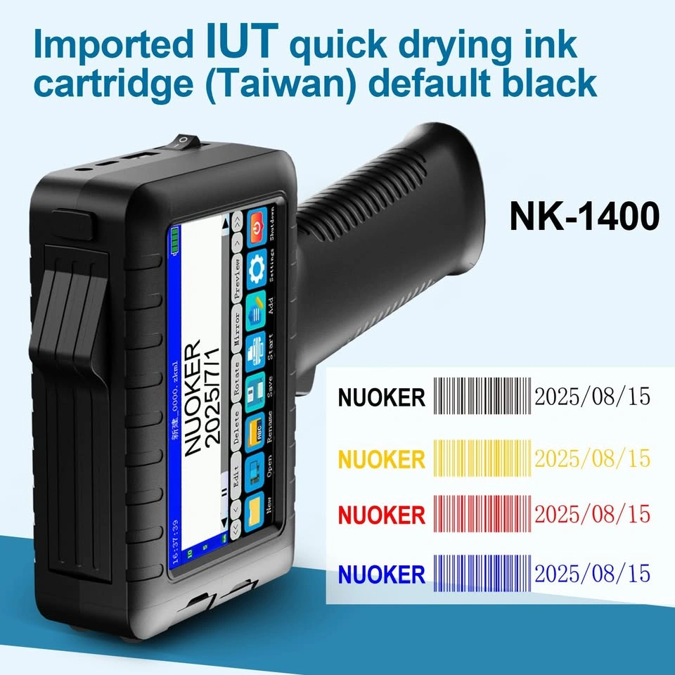 NUOKER NK-1400 Handheld Inkjet Printer - photo 5