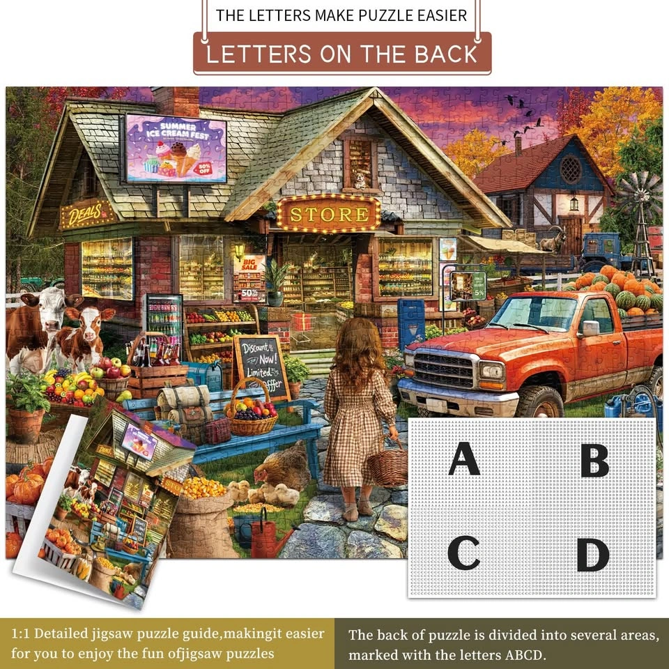 HUADADA Puzzles for Adults 1000 Piece - photo 3