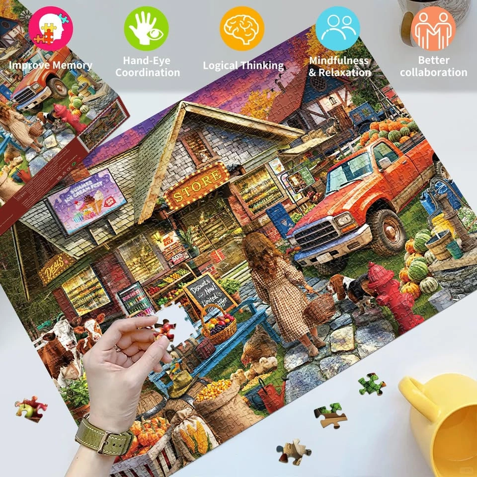 HUADADA Puzzles for Adults 1000 Piece - photo 4