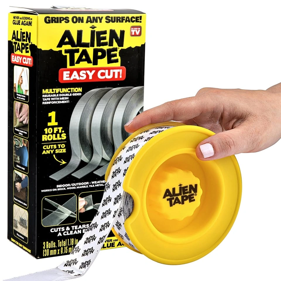 Alien Tape EZ Cut Double-Sided Mounting Tape, 10ft