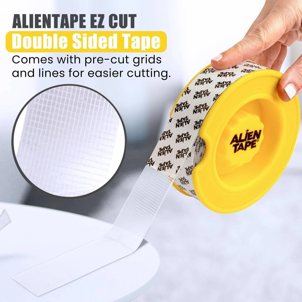 Alien Tape EZ Cut Double-Sided Mounting Tape, 10ft - photo 3