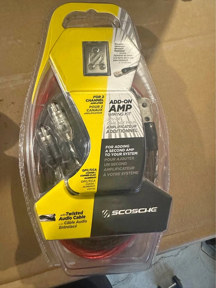 Scosche Add-On Amp Wiring Kit (1200W/1600W)