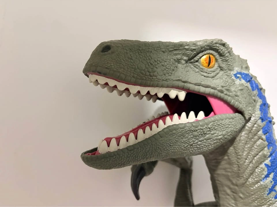 Jurassic World Super Colossal Velociraptor Blue 18 inch - photo 3