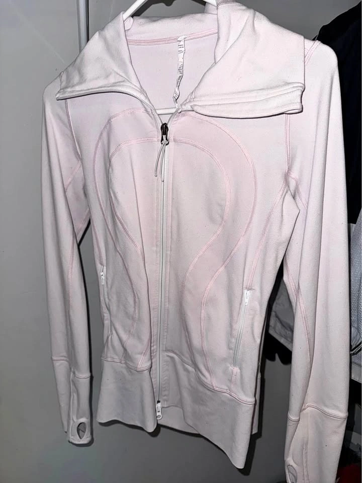Lululemon Define Jacket - Light Pink (Size 4)