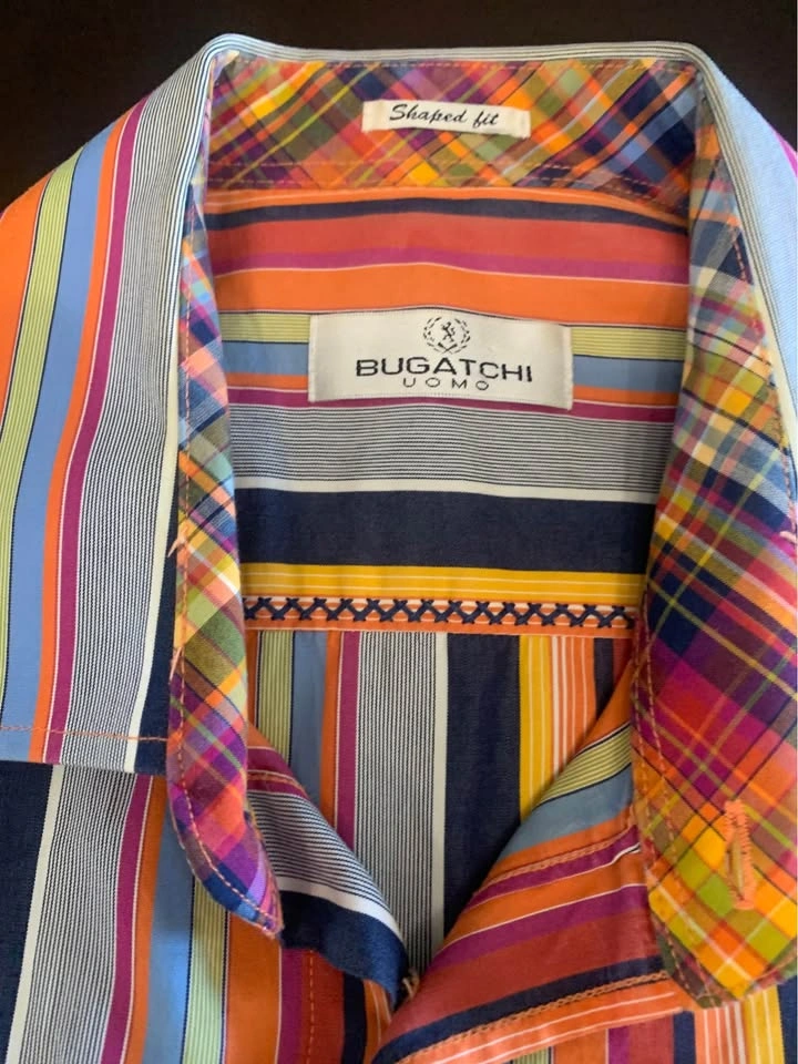 Bugatchi Uomo Button Up Shirt - Large - photo 2