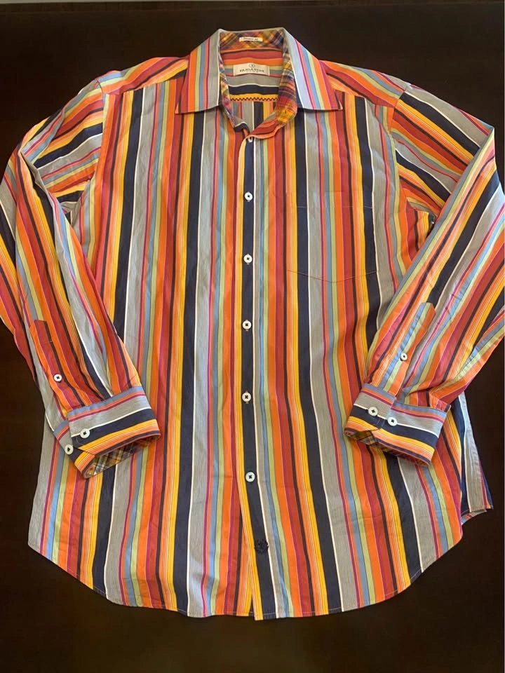 Bugatchi Uomo Button Up Shirt - Large - photo 3