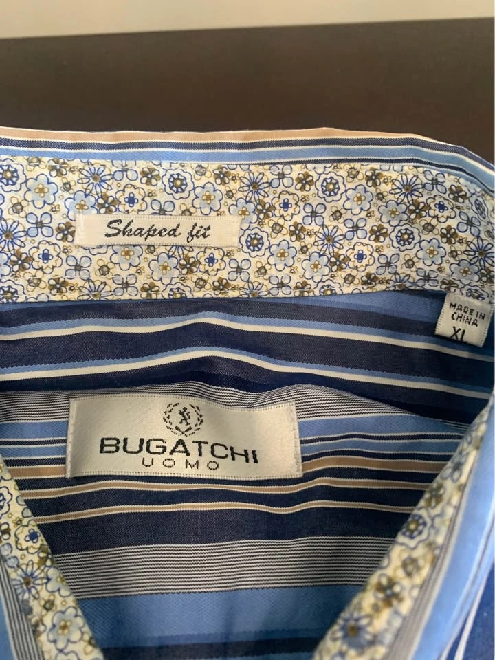 Bugatchi Uomo Striped Dress Shirt XL - photo 3
