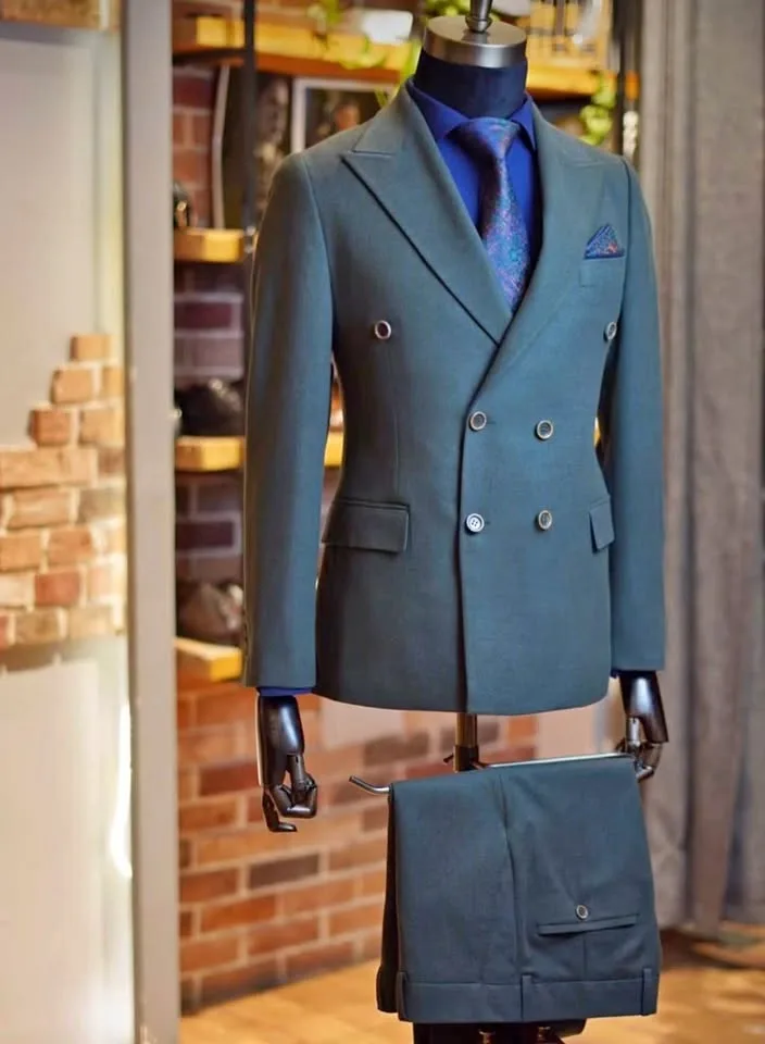 Men's Premium Slim-Fit Suit for Weddings, Events, and Everyday W