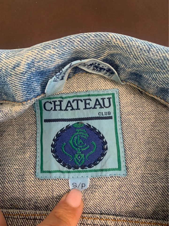 Chateau Club Denim Jacket Small (Oversized Fit) - photo 3