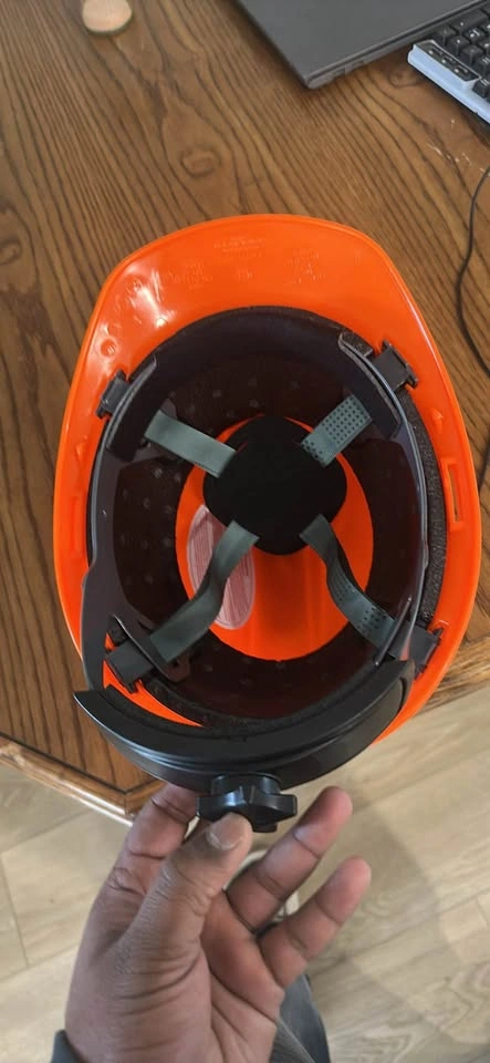 Orange Dynamic Safety Hard Hat - photo 3
