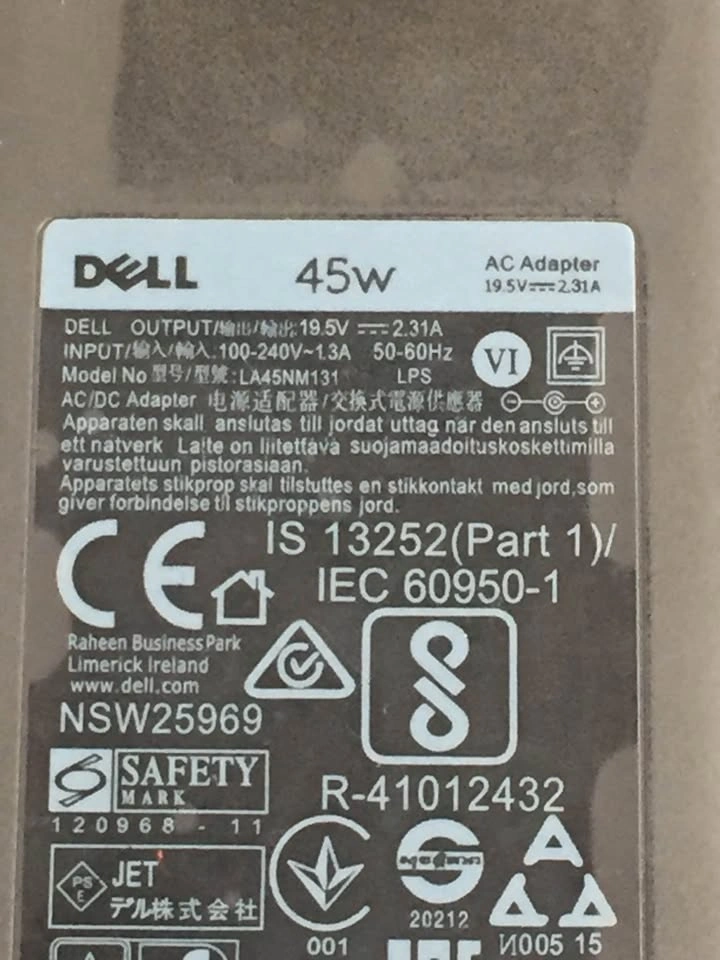 Genuine Dell 45W Charger - Brand New - photo 2