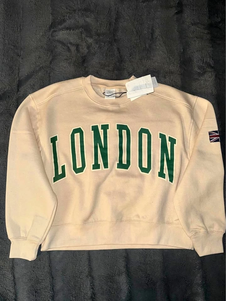 Zara Youth "London" Long Sleeve Size 10