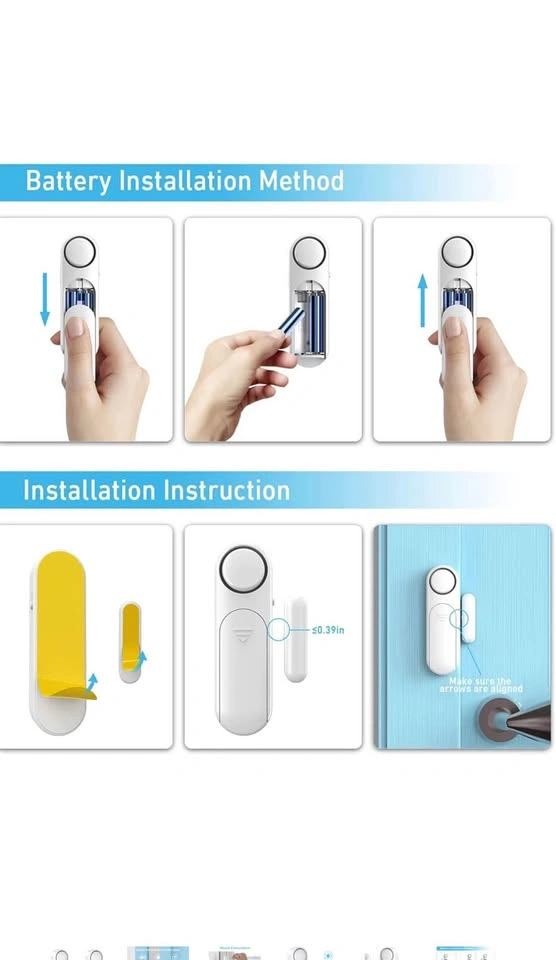 New Door Alarm Sensor (2 Pack) - photo 5