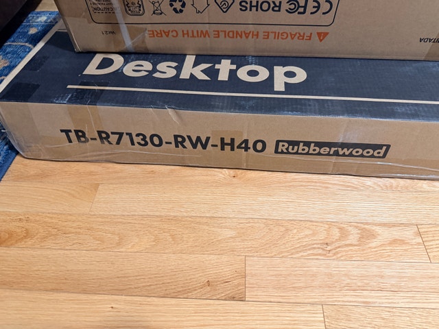 Flexispot 71"x30" Rubberwood Desktop