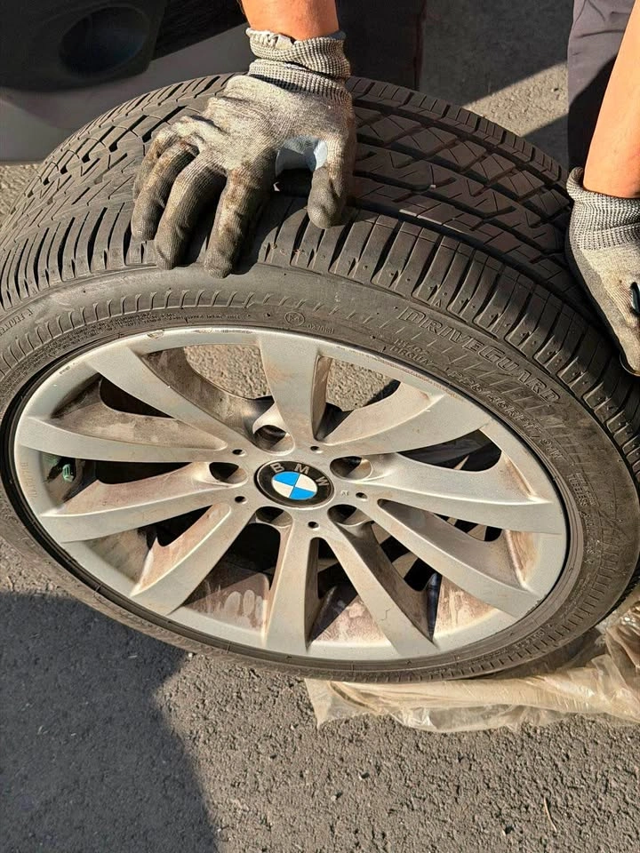 BMW 328i xDrive OEM 17” Alloy Wheels w/ Bridgestone Tires - Set