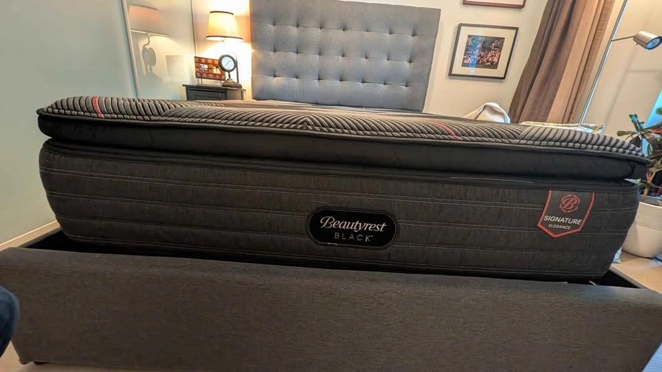 [MOVING SALE] Beautyrest Black Queen Mattress + Storage Bed - photo 4