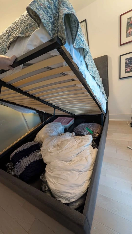[MOVING SALE] Beautyrest Black Queen Mattress + Storage Bed - photo 5