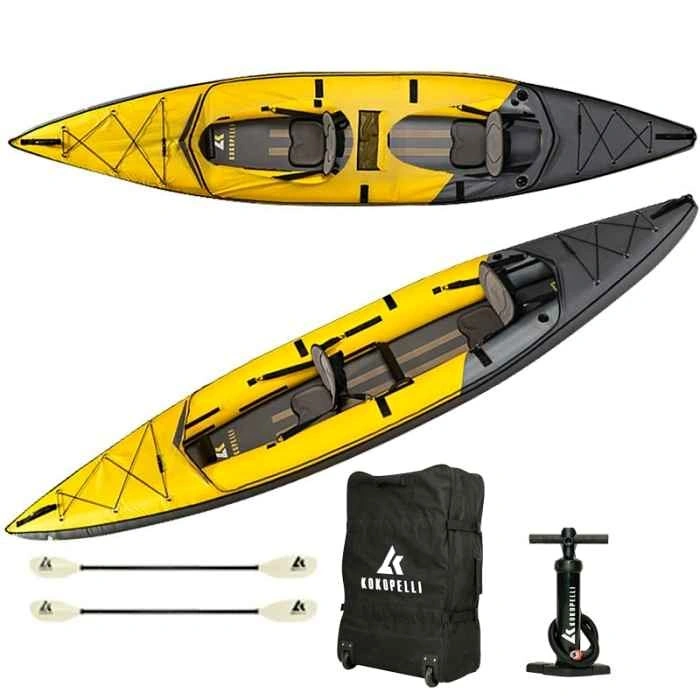 Kokopelli Moki II R-Series Inflatable 2-Seater Kayak w/ Paddles
