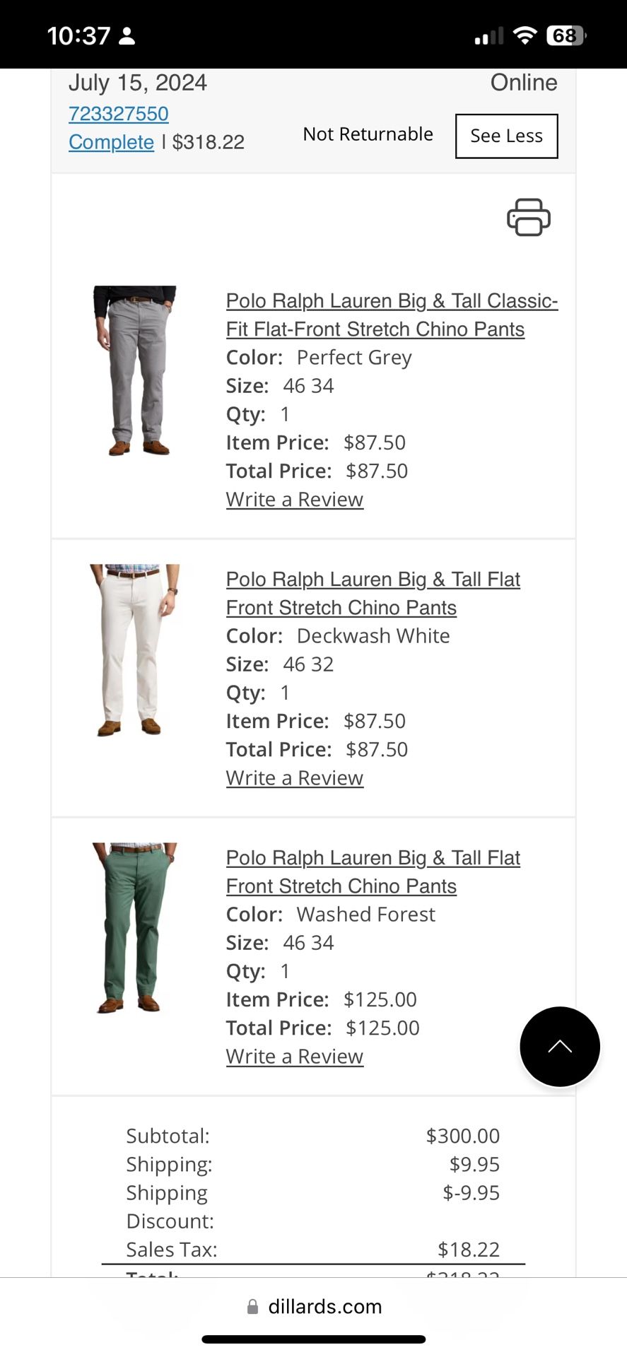 Polo Chino Pants - photo 4