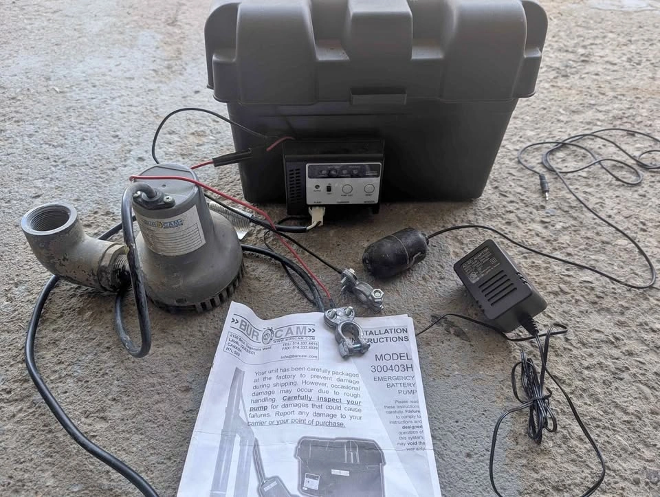 Sump Pump Emergency Backup