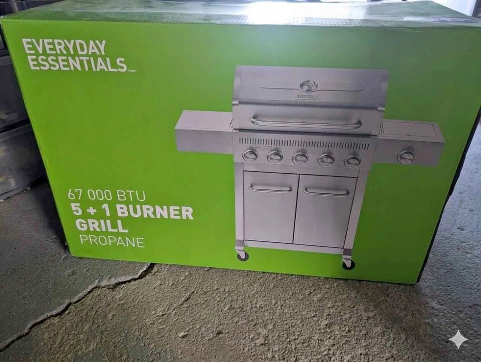 New Propane Grill