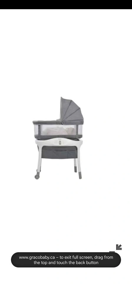 Graco Sense2Snooze Smart Bassinet - Excellent Condition