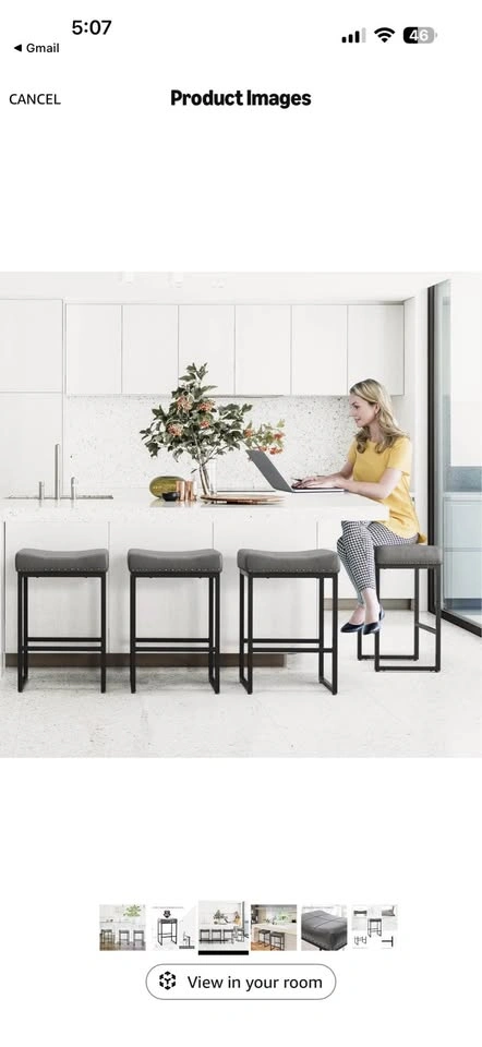 Counter Bar Stool 3pcs - photo 2